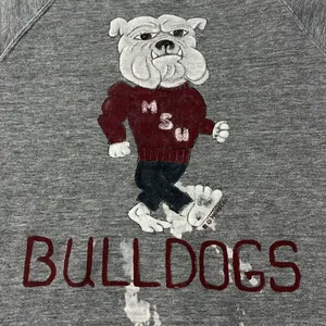 MSU Bulldogs Sweatshirt Size Large thumbnail 2