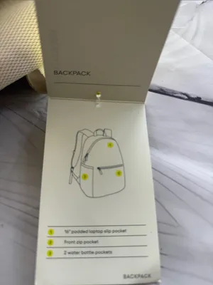 all in motion Beige Everyday Backpack thumbnail 11