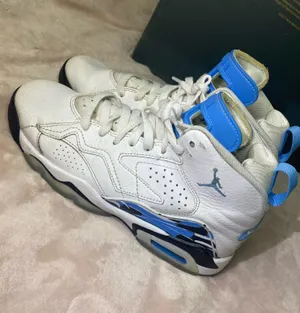 Nike Men's Jordan MVP Shoes White Blue Boys Sneakers Shoes Size 5Y thumbnail 1