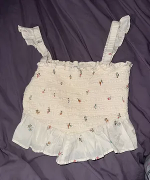 American Eagle Floral Tank Top thumbnail 1