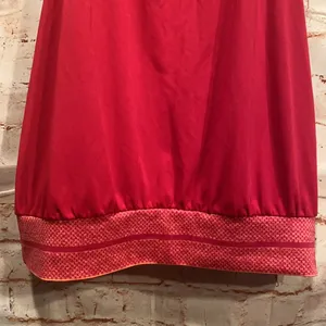 Nike workout tank pink built in padded bra XL strappy t back loose fitting logo thumbnail 3