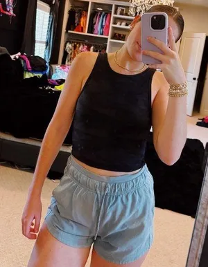 Lululemon Blue  Inner Glow shorts thumbnail 1