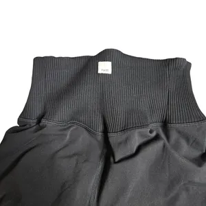 Vuori Black‎ Women's Ribbed Waist Leggings Size: M thumbnail 5