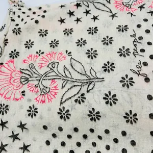 Free People Reusable Tote Crossbody Shoulder Bag Gauze Knit Boho Shopping Bag thumbnail 5