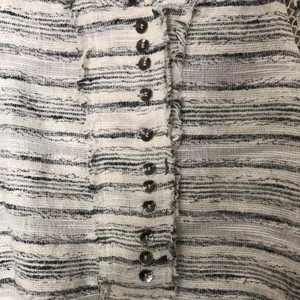 Free People Women's Henley Textured Striped Pullover Top Small thumbnail 6