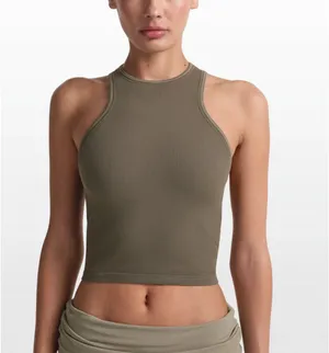 NIKE x SKIMS ribbed racer front tank thumbnail 4