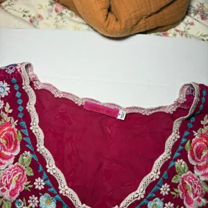 Johnny Was Klarah Embroidered Contrast Blouse thumbnail 5