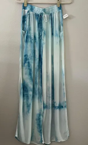 Apricot Lane Blue B blue tie dye pants (S) thumbnail 1