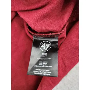 '47 Women's '47 Cardinal Arkansas Razorbacks Football‎ Long Sleeve Crop Sz MEDIUM thumbnail 8
