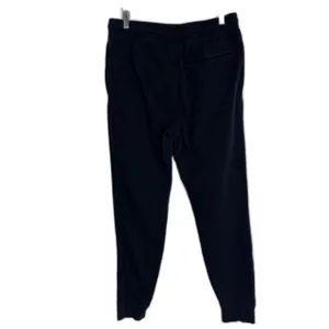 Gymshark Jogger Pants Medium Black Fleece Sweatpants‎ Drawstring Cuffed thumbnail 8