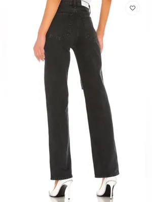 RE/DONE High-Rise Wide Leg Jeans size 26 thumbnail 2