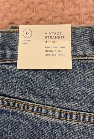 Universal Thread Vintage Straight Jeans Size 0 thumbnail 2