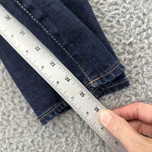 American Eagle Artist Crop Ankle Jeans Low Rise Stretch Straight Women's 10 x 26 thumbnail 9