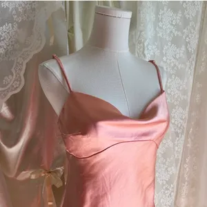 Princess Polly Pink Satin Mini Slip thumbnail 4
