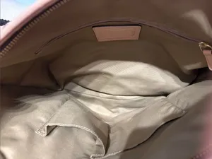 Coach Peyton Signature Crossbody Shoulder Bag Brown with Light Tan Trim F26186 thumbnail 4