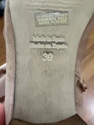 Anthropologie Ruffled Suede Tan Ankle Boots Size 8.5. thumbnail 7