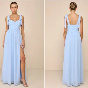 LULU's Prom Wedding Bridesmaid Flowy Romantic Special Event Maxi Dress thumbnail 2