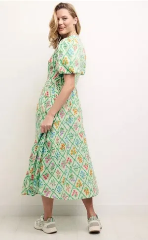 Nobody’s Child x Happy Place by Fearne Cotton Floral Midi Dress Size 6 thumbnail 1