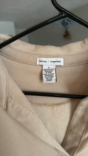 Better together long sleeve Tan thumbnail 2