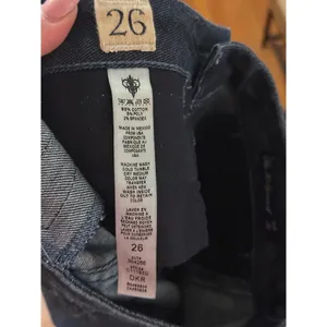 Y2K‎ J & Company The Hollywood Wide Leg Jeans Dark Wash Star Embroidery thumbnail 3