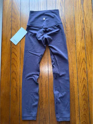 Lululemon Align High Rise 25” Atmospheric Purple Size 0 NWT thumbnail 2