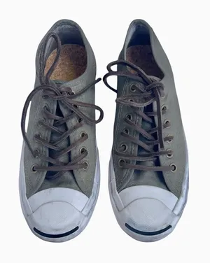 Converse Jack Purcell Unisex Mens 4 Women 5.5‎ JP Signature Ox Shoes Olive Green thumbnail 1