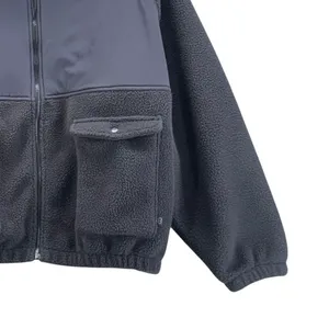Blogilates Sherpa Fleece‎ Jacket Black 1X thumbnail 4