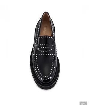 Stuart Weitzman Loafer with Pearl Detail thumbnail 2