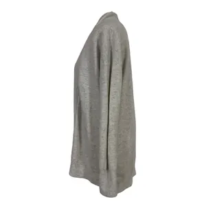GAP‎ Women's Light Heather Gray Knit Cardigan Sweater Duster Size S Wool Blend thumbnail 2