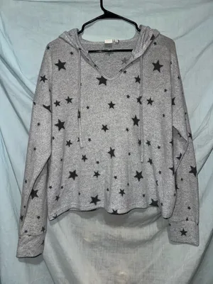 Paper Crane Star Print Hoodie thumbnail 1