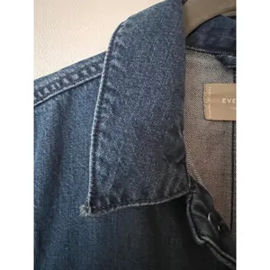 Everlane The Supersoft Jean Coveralls Size‎ 2 Denim Short Sleeve Jumpsuit thumbnail 8