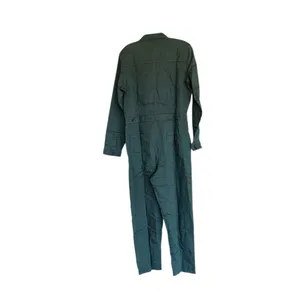 NWT Outerknown Utility Sea Button Front Long Sleeve Jumpsuit Green Medium thumbnail 10