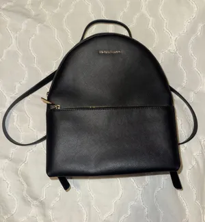 Michael Kors Black Saffiano Backpack with Gold Hardware thumbnail 1
