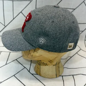 Top of the World Hat Womens OS‎ Grey Oklahoma Sooners OU Love Wool Blend Cap thumbnail 2