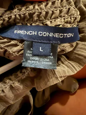 French Connection olive green dress in size L #frenchconnection #olive thumbnail 2