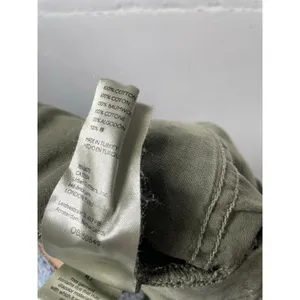 We The Free Maggie Mid Rise Olive Green Denim Jeans Womens Size 26 thumbnail 10