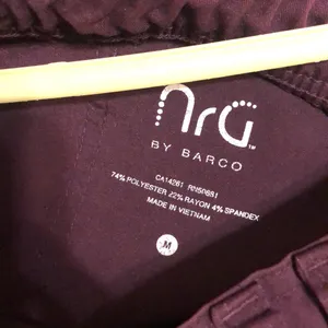 NrG by Barco Elastic/Drawstring Waist Women’s Scrub Bottom Medium thumbnail 3