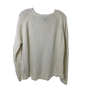 Lauren Ralph Lauren Crew Neck Pullover Knitted Sweater Woman's Size XL Cream.‎ thumbnail 5