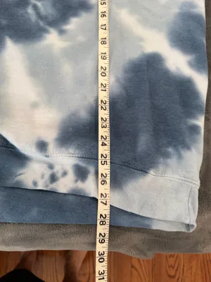 Urban Outfitters Renewal Remade Heart Tie-Dye Sweatshirt thumbnail 4