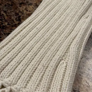 Express Cardigan Sweater‎ Boho Cottage Minimalist Coastal Romantic Ivory Medium thumbnail 6