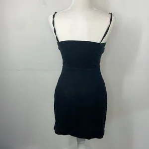 Aritzia Wilfred Dress Black Ducharme Linen Mini Coastal Whimsy Western size 0 thumbnail 3