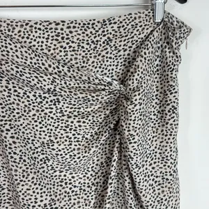 Abercrombie & Fitch Animal Print Twist‎ Waist Midi Skirt Size XLP thumbnail 3