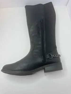 Nautica Ridgeland Black Riding Boots Size 8 thumbnail 7
