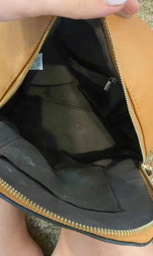 Leather Backpack Tan thumbnail 2