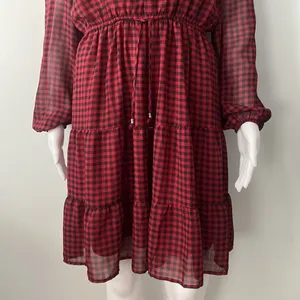 Red and Black Maurice’s Dress thumbnail 4