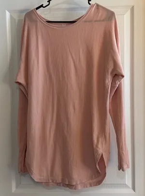 Lululemon Take it All In Sweater in Pink Mist Women’s Size 10 thumbnail 1
