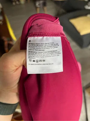 Lululemon Softstreme Turtleneck Pullover Pomegranate Size 8 thumbnail 7