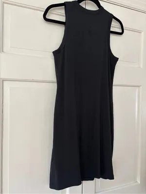 Lululemon Classic-Fit Cotton-Blend Dress‎ Black W1DH0S thumbnail 8