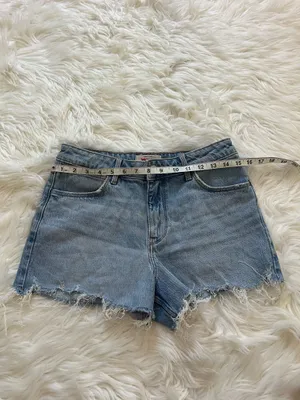 Wrangler Light Blue Mid-Rise Vintage Short thumbnail 2