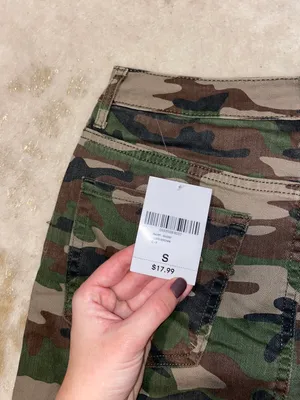 Forever 21 NWT camo denim mini skirt thumbnail 8